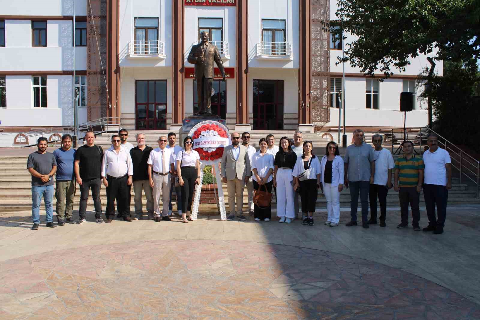 Aydın’da 24 Temmuz Basın Bayramı kutlandı