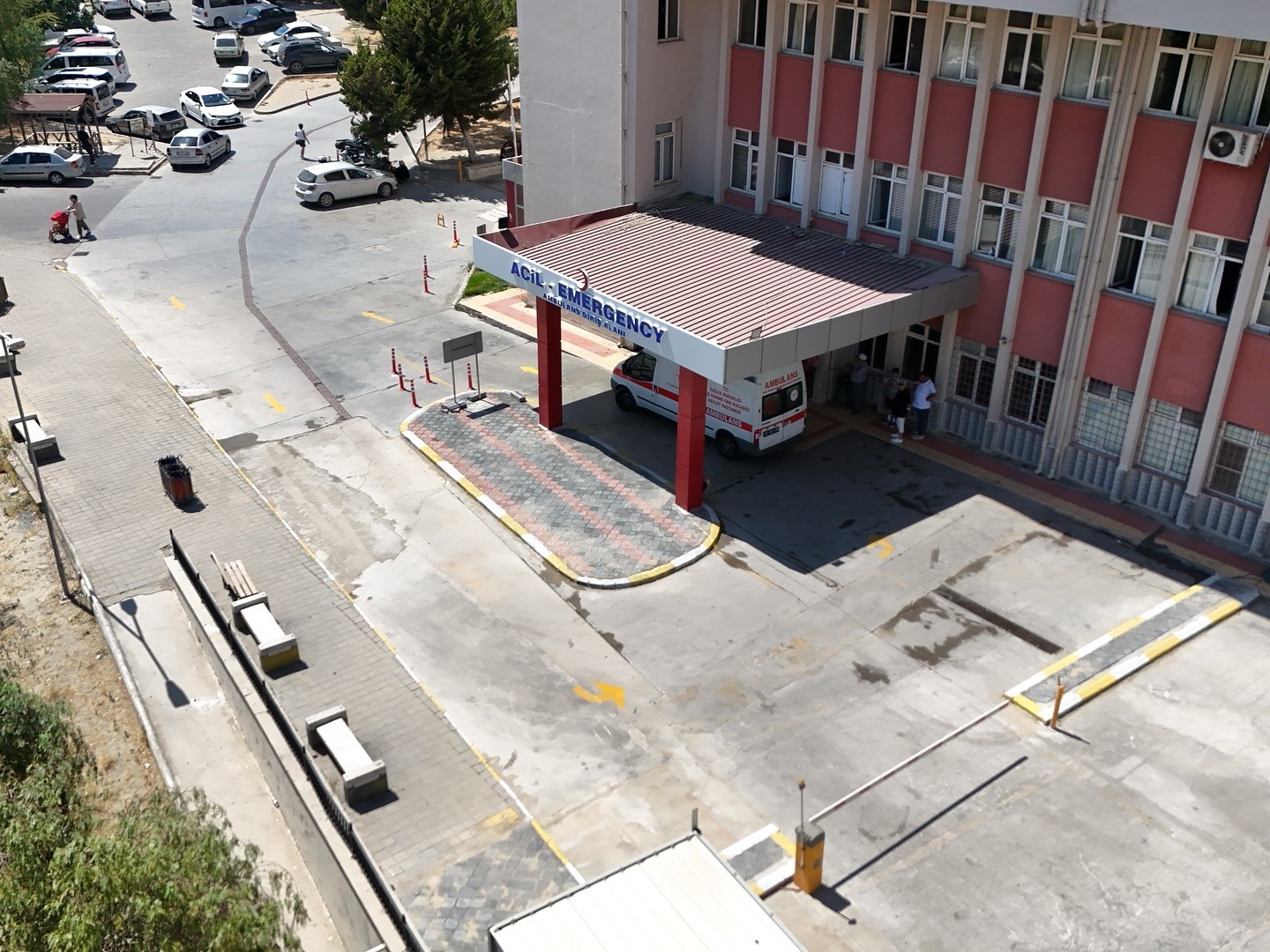 Söke Devlet Hastanesi’nde Ambulans Dönüş Alanı projesi tamamlandı