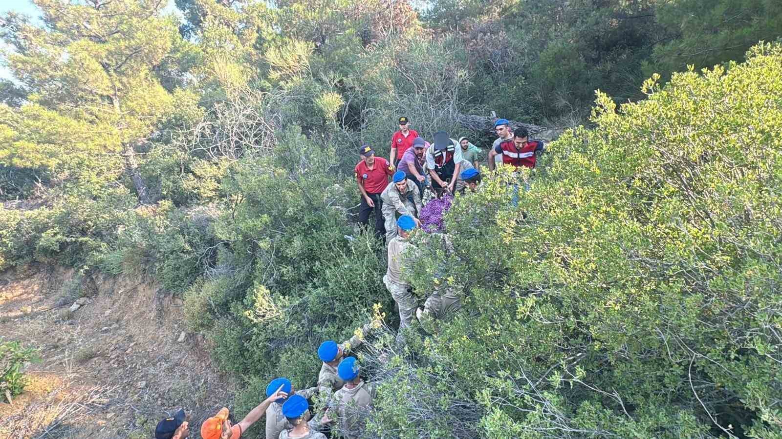 Kaybolan şahıs ormanlık alanda bulundu