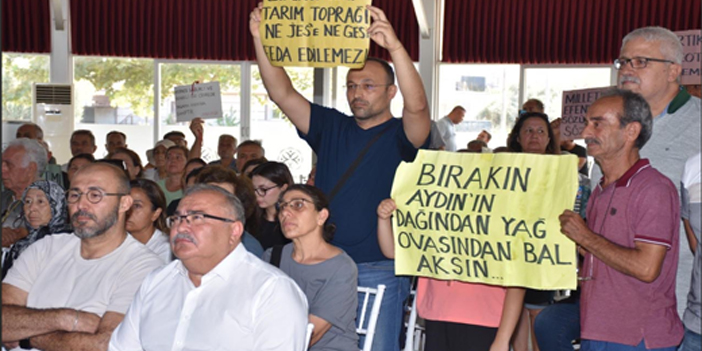 CHP’li Bülbül Germencik’te köylülerin JES isyanına destek verdi