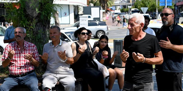 GÖREV ŞEHİTLERİ UNUTULMADI