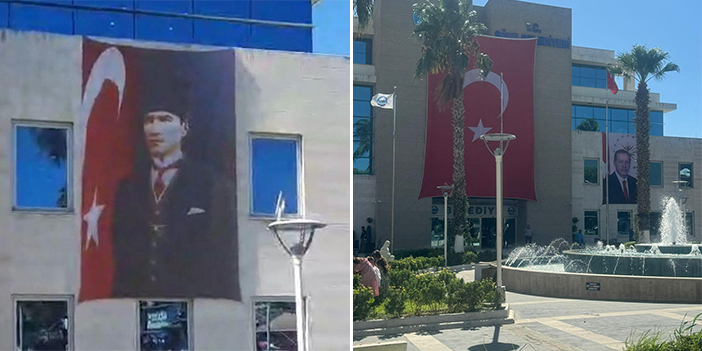 ATATÜRK POSTERİNİ İNDİRTEN SÖKE BELEDİYE BAŞKANI TEPKİ GÖRDÜ