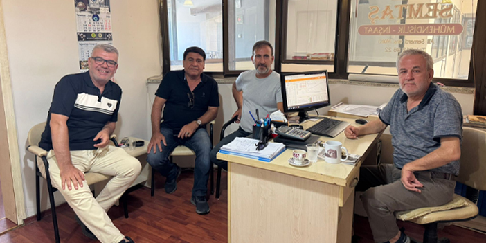 Söke Ticaret Odası Başkanlarından İnşaat Sektörüne Ziyaret