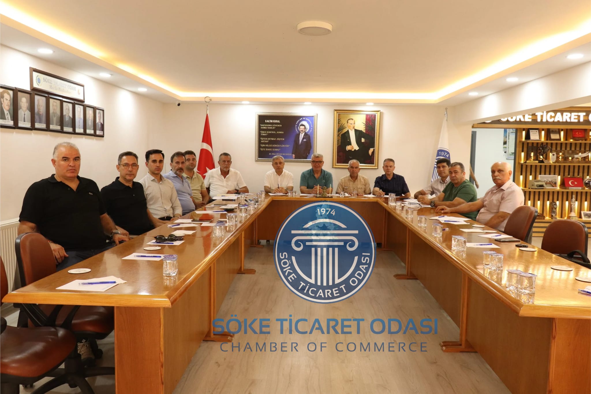 Büyük Menderes Havzası Çalıştayı Ön Görüşme Toplantısı Söke Ticaret Odası’nda Gerçekleşti