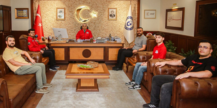 Kent, DEPHRO Roket Takımı’nı Makamında Ağırladı