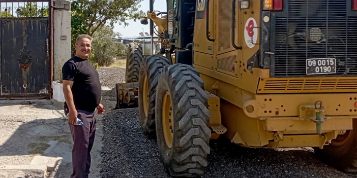 BAŞKAN YETİŞKİN’LE EFELER’DE YOLLAR DAHA GÜVENLİ VE DÜZENLİ