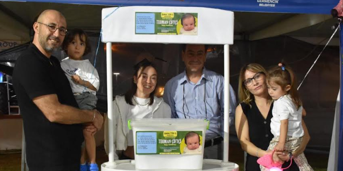 BAŞKAN ZENCİRCİ GERMENCİK İNCİR FESTİVALİNE DAVET ETTİĞİ SMA HASTASI ÇOCUKLARIN STANTLARINI ZİYARET ETTİ