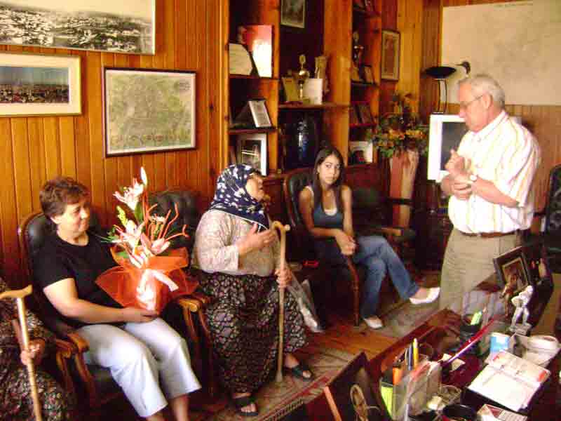 Belediyeye teşekkür ziyareti