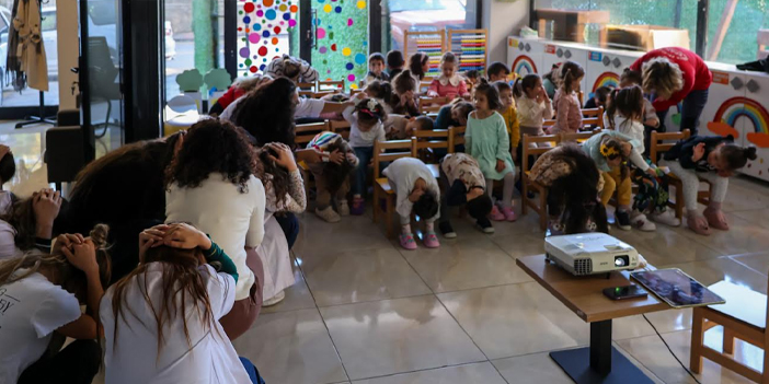 EFELER’İN MİNİK KALPLERİ AFET FARKINDALIĞIYLA BÜYÜYOR