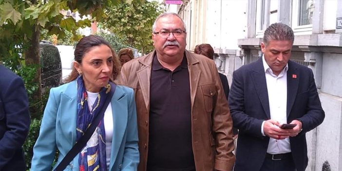 CHP heyeti Brüksel’de sahada