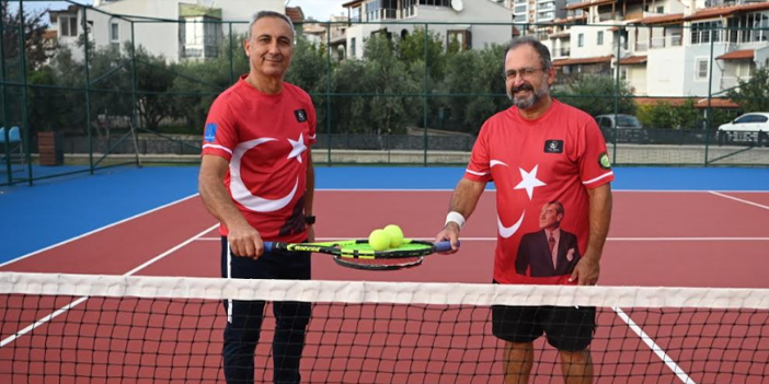 KUŞADASI TENİS KULÜBÜ’NDE CUMHURİYET KUPASI HEYECANI BAŞLADI