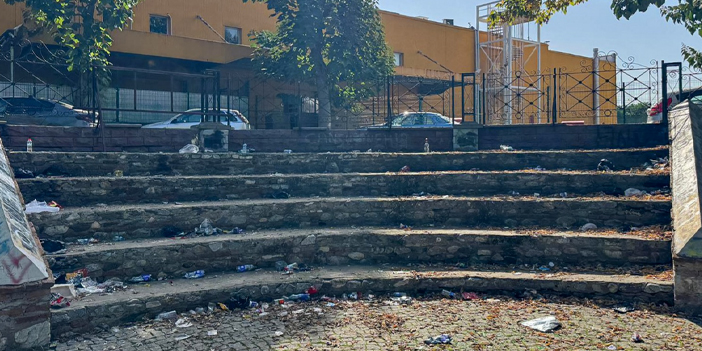 AK PARTİLİ AYDIN BÜYÜKŞEHİR BELEDİYESİ’NİN SORUMLULUĞUNDAKİ PARK KADERİNE TERK EDİLDİ