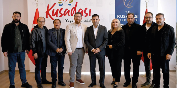 AYDIN BÜYÜKŞEHİR GAZETECİLER CEMİYETİ’NDEN BAŞKAN ÖMER GÜNEL’E ZİYARET