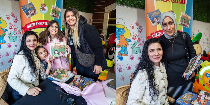 SÖKELİ MİNİK OKURLAR GİZEM ÖĞRETMENİN İMZA GÜNÜNDE BULUŞTU.