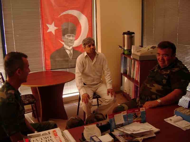 Garnizon Komutanı İlker Koçak ÇYDD’yi ziyaret etti