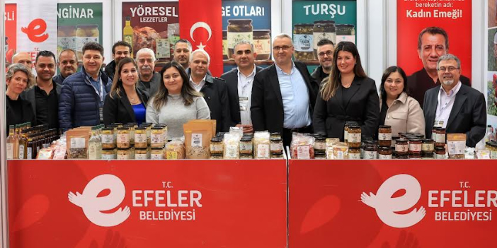 EFELER’İN ÜRÜNLERİ TARIM FUARINDA
