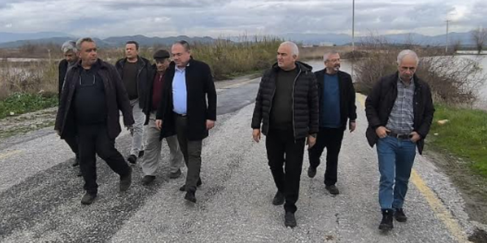 CHP’Lİ EVRİM KARAKOZ AYDINLI ÜRETİCİNİN SEL MAĞDURİYETİNİ MECLİS GÜNDEMİNE TAŞIDI