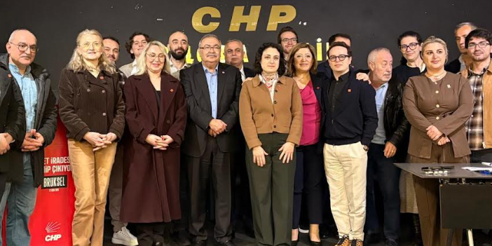 CHP’li Bülbül, Belçika’da: “Adalet, dayanışma ve demokrasi için mücadeleye devam”