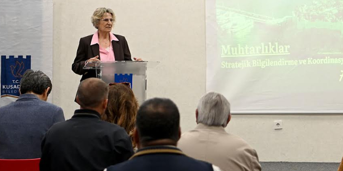 DAHA TEMİZ BİR KUŞADASI İÇİN MUHTARLARLA STRATEJİK İŞ BİRLİĞİ TOPLANTISI YAPILDI