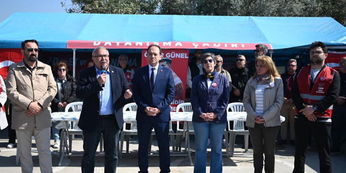 BÜLBÜL: “BAŞKAN ÖMER GÜNEL’İN YALNIZ OLMADIĞINI TÜM TÜRKİYE’YE HAYKIRACAĞIZ”