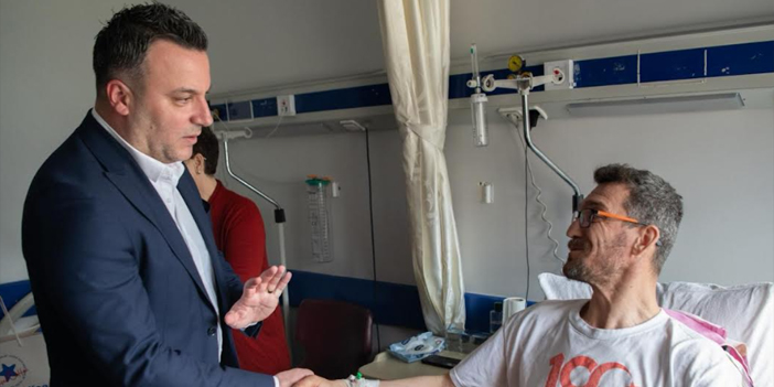 BAŞKAN VEKİLİ DEMİRTAŞ’TAN BELEDİYE PERSONELİNE GEÇMİŞ OLSUN ZİYARETİ