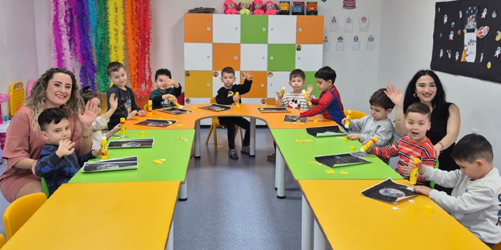 KUŞADASI BELEDİYESİ ÇOCUK GELİŞİM MERKEZİ’NDE MİNİKLER YARINLARA HAZIRLANIYOR