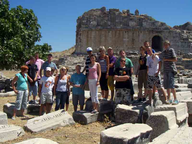 Alman öğrenciler tarihi mekânlarımıza hayran kaldılar