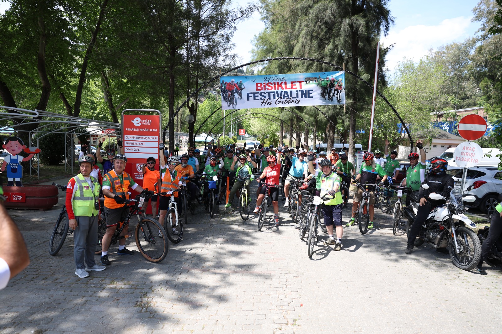 EFELER’DE BİSİKLET FESTİVALİ COŞKUSU BAŞLADI