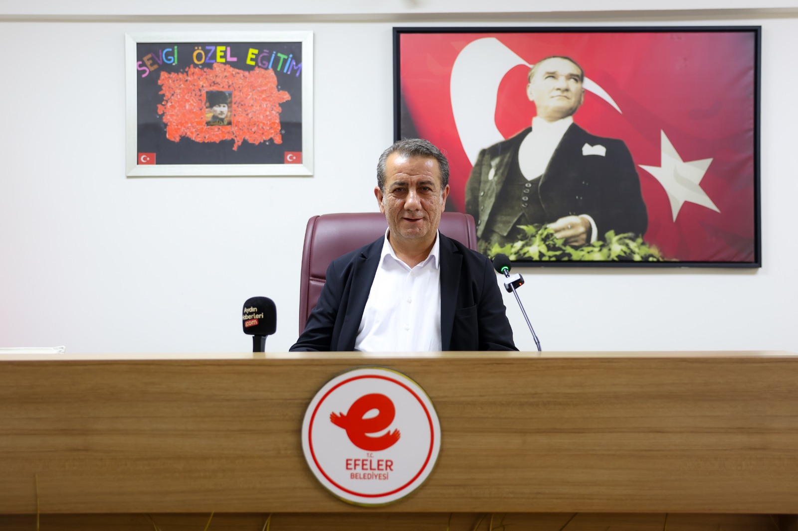 BAŞKAN ANIL YETİŞKİN’DEN EFELER’E ÇİFTE DESTEK