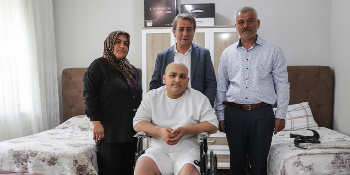 BAŞKAN ANIL YETİŞKİN’DEN MUHAMMET’E ANLAMLI DOĞUM GÜNÜ HEDİYESİ