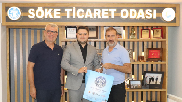 Başkan Bozkurt, Söke Ticaret Odası'nı ziyaret etti