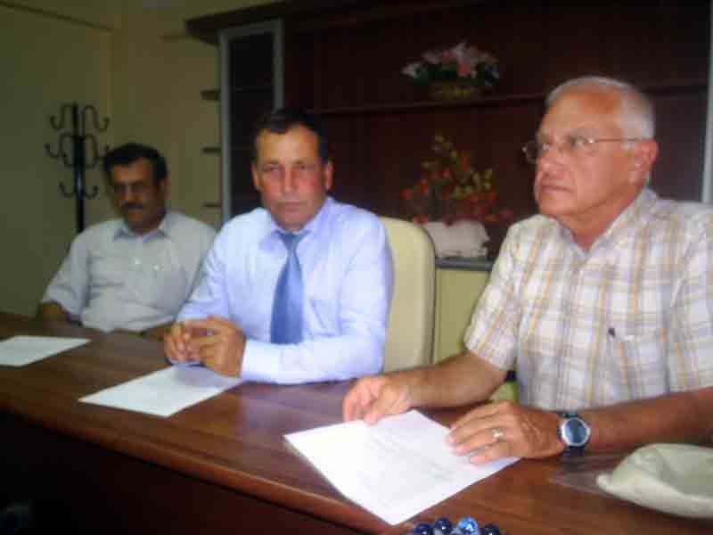 Çiftçi temsilcilerinden su teşekkürü