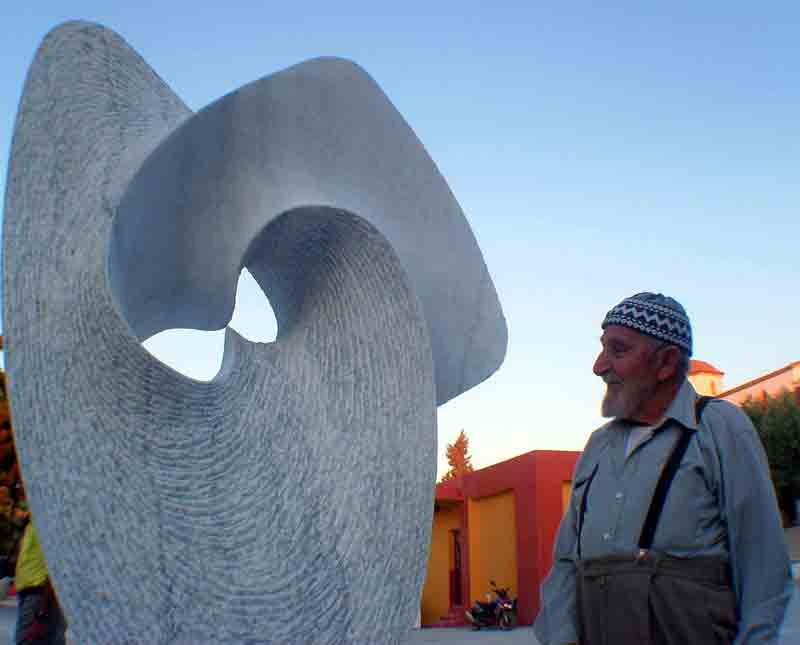 Meandros Festivali’nin en yaşlı ziyaretçisi 90 yaşındaki Aşık Ahmet oldu