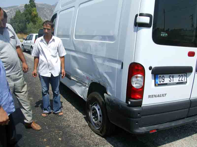 Söke’de garip bir hemzemin geçidi kazası