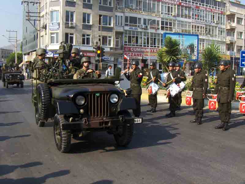 30 Ağustos Zafer Bayramı’nın provası bile heyecan yarattı