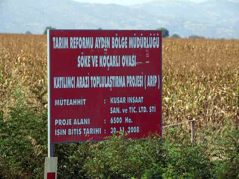 Koçarlı ve Söke’de toplulaştırmanın kaderi Çine Barajı’na bağlı