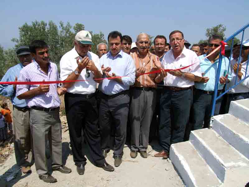 Çalıköy’e 100 tonluk su deposu inşa edildi