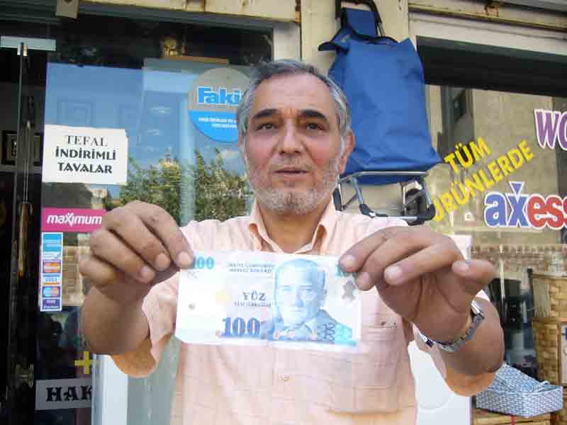 Dikkat! Cebinizdeki 100 YTL sahte olabilir
