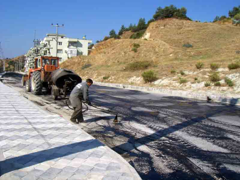 Yenikent - Devlet Hastanesi yolu da asfaltlandı