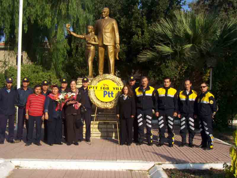 Söke’de Posta Teşkilatı’nın 168. kuruluş yıldönümü kutlandı