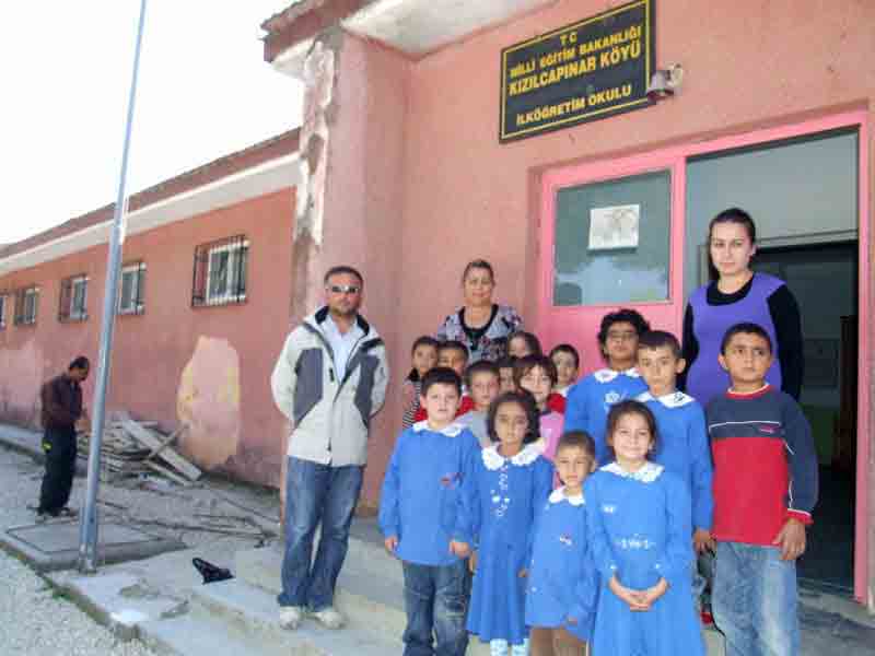Kızılcapınar İlkokulu’nun 48 yıllık eksikliği Cumhuriyet Bayramı’nda son