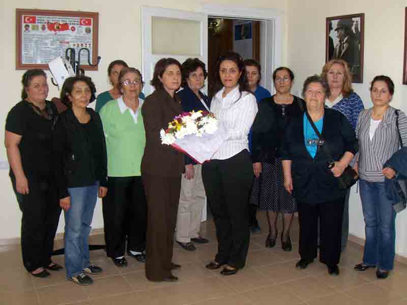 Söke DP Kadın Kolları  ÇYDD’ye ziyarette bulundu