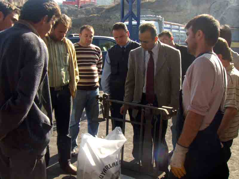 Oduncu ve kömürcüler denetlendi