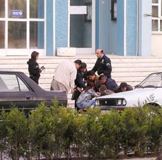 Aydın Adliyesi'nde arbede