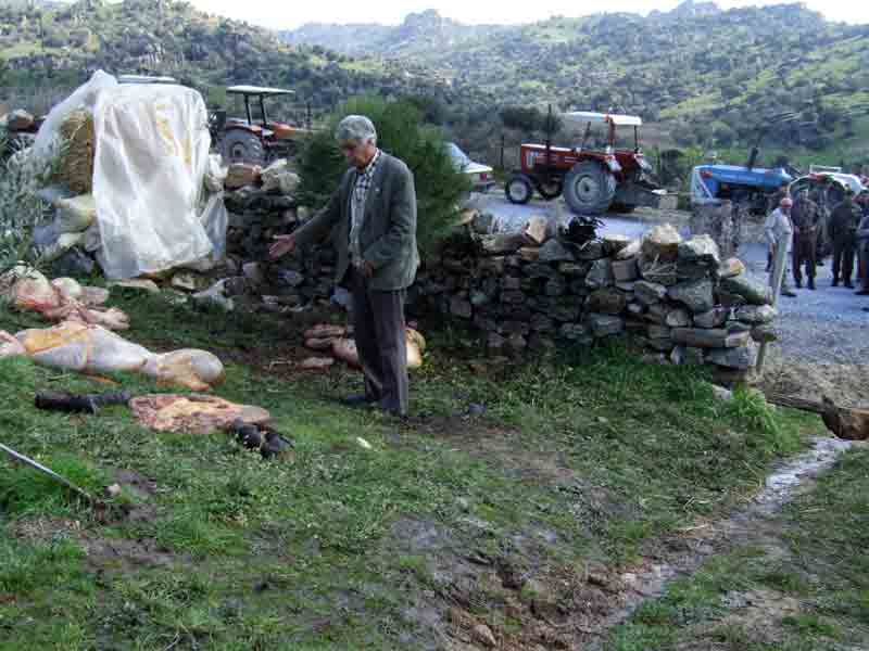 Söke Jandarması hayvan hırsızlıklarına karşı köylülerden dikkatli olmala