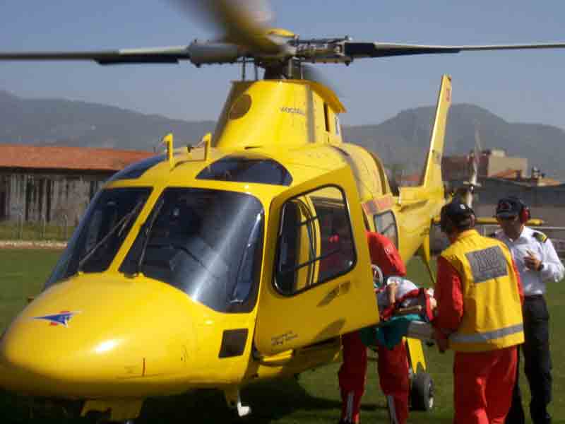 Hava ambulansı bu kez minik Can Polat için yetişti