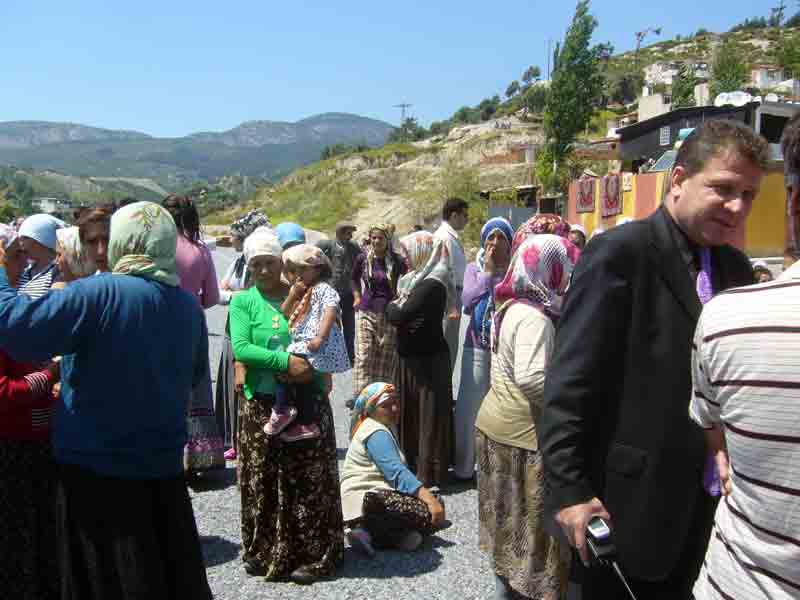 Vukuatlı çevre yolunda yine kaza!