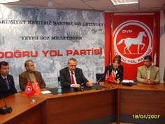 DYP Söke İlçe Yönetimi Ankara'dan döndü