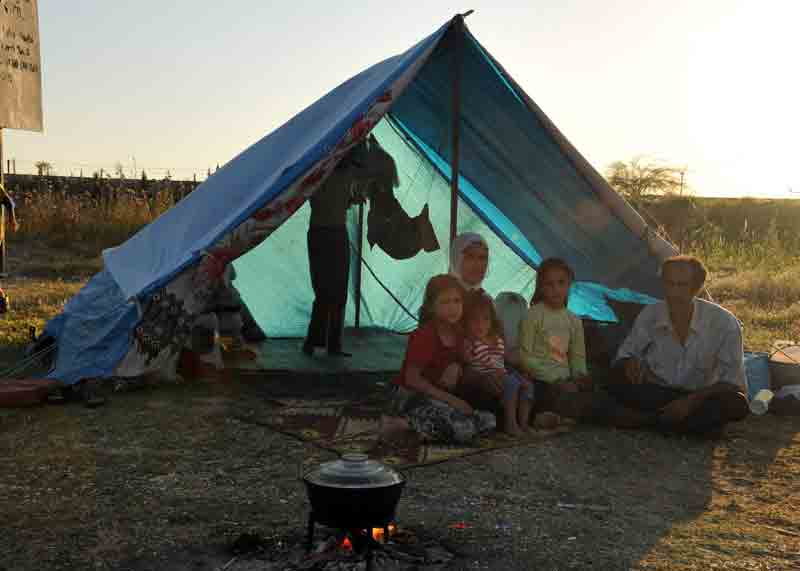 Gedik Ailesinin çadırda yaşam mücadelesi