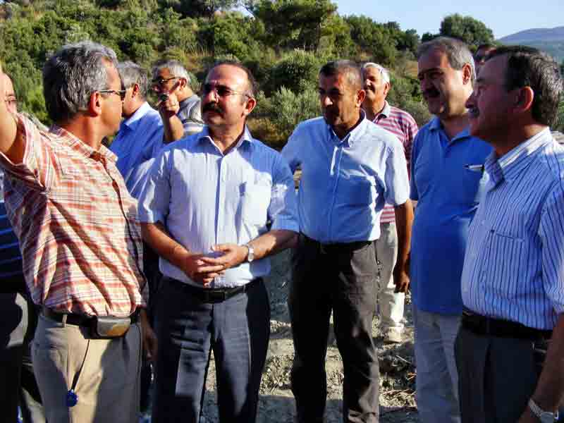 ADÜ Rektörü Boylu Söke fakülte inşaatını inceledi